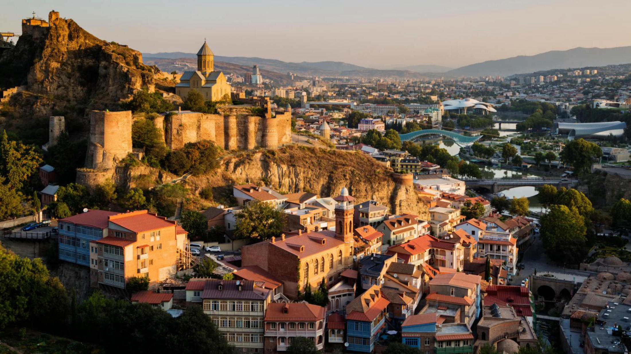 Narilka fortress,
          Tbilisi